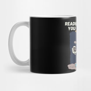 Reading Can Take You Anywhere Astronaut Book Lover Teacher Mug